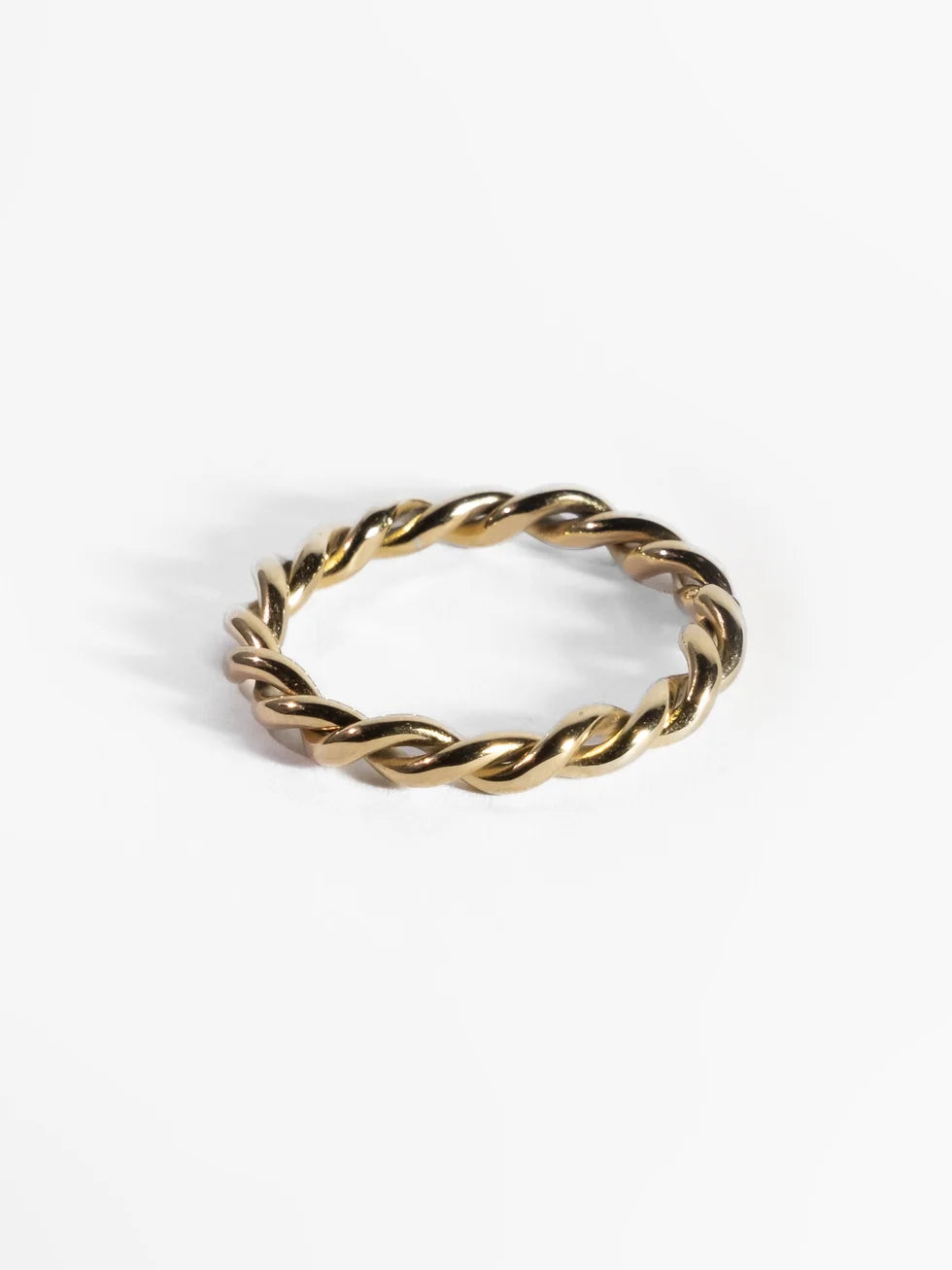 Gold Twist Ring