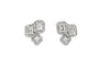 Diamond Square Cluster Studs