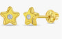Gold Star Stud Earrings