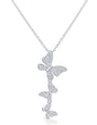 .28CT DIAMOND BUTTERFLY PENDANT NECKLACE