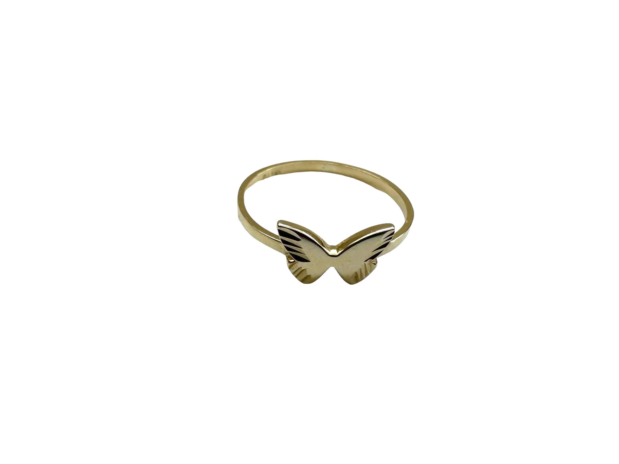 Gold Butterfly Ring