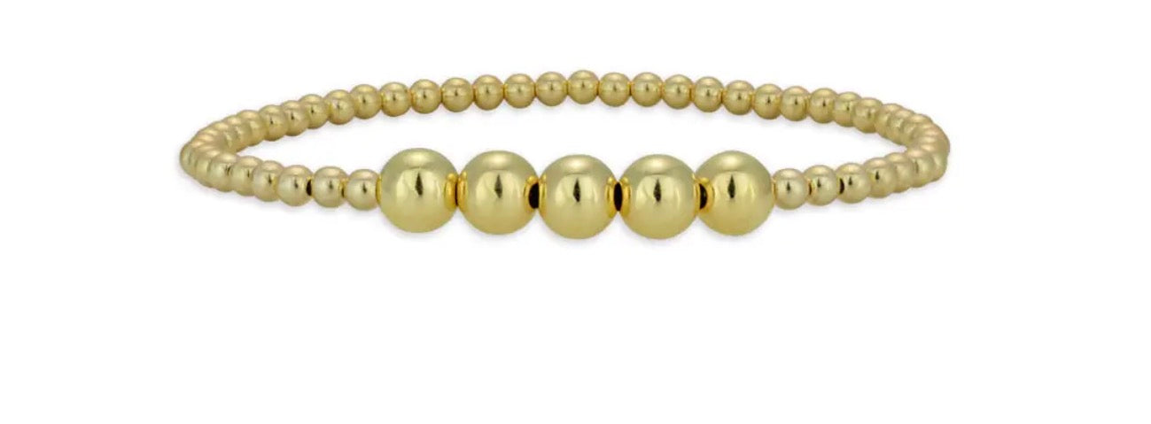 Bead Gold Filled 6mm Section