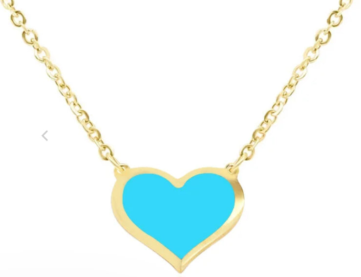 Large Single Heart Necklace