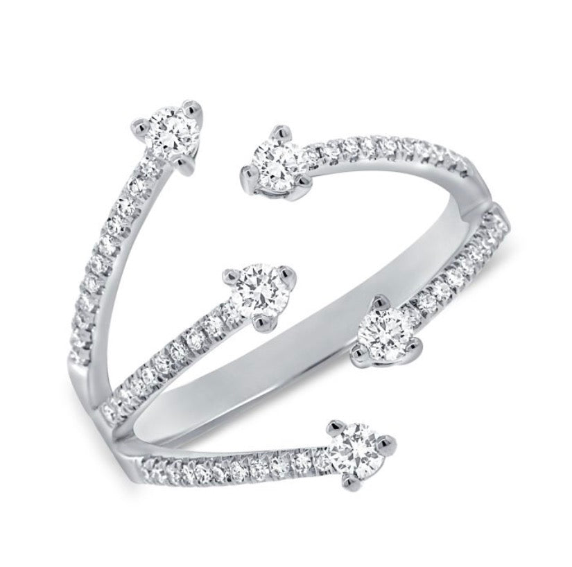 .42CT DIAMOND WRAP RING