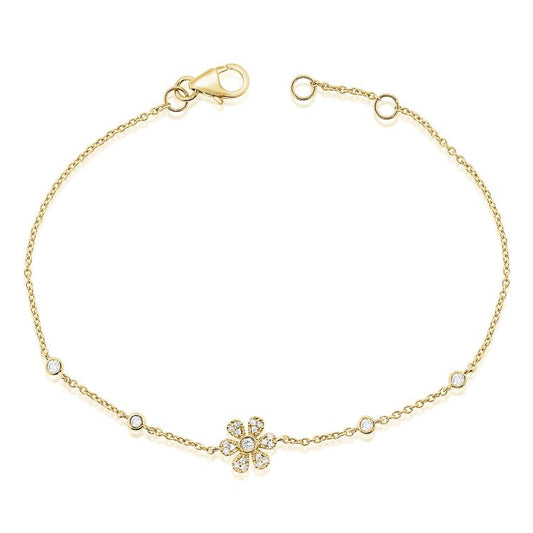 Florals Chain Bracelet