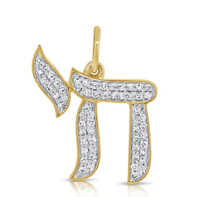 .26CT DIAMOND CHAI PENDANT