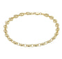 14k Gold Mariner Chain Bracelet