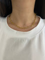 Yellow Gold Link Chain Necklace