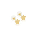 14k Small Star Studs