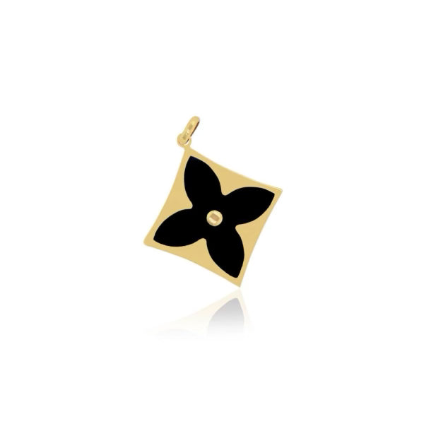 14k Yellow Gold Designer Inspired Charm