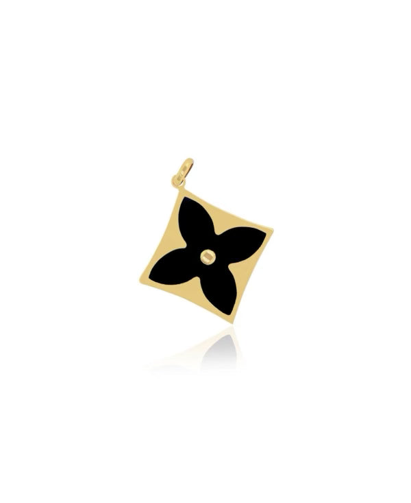 14k Yellow Gold Designer Inspired Charm