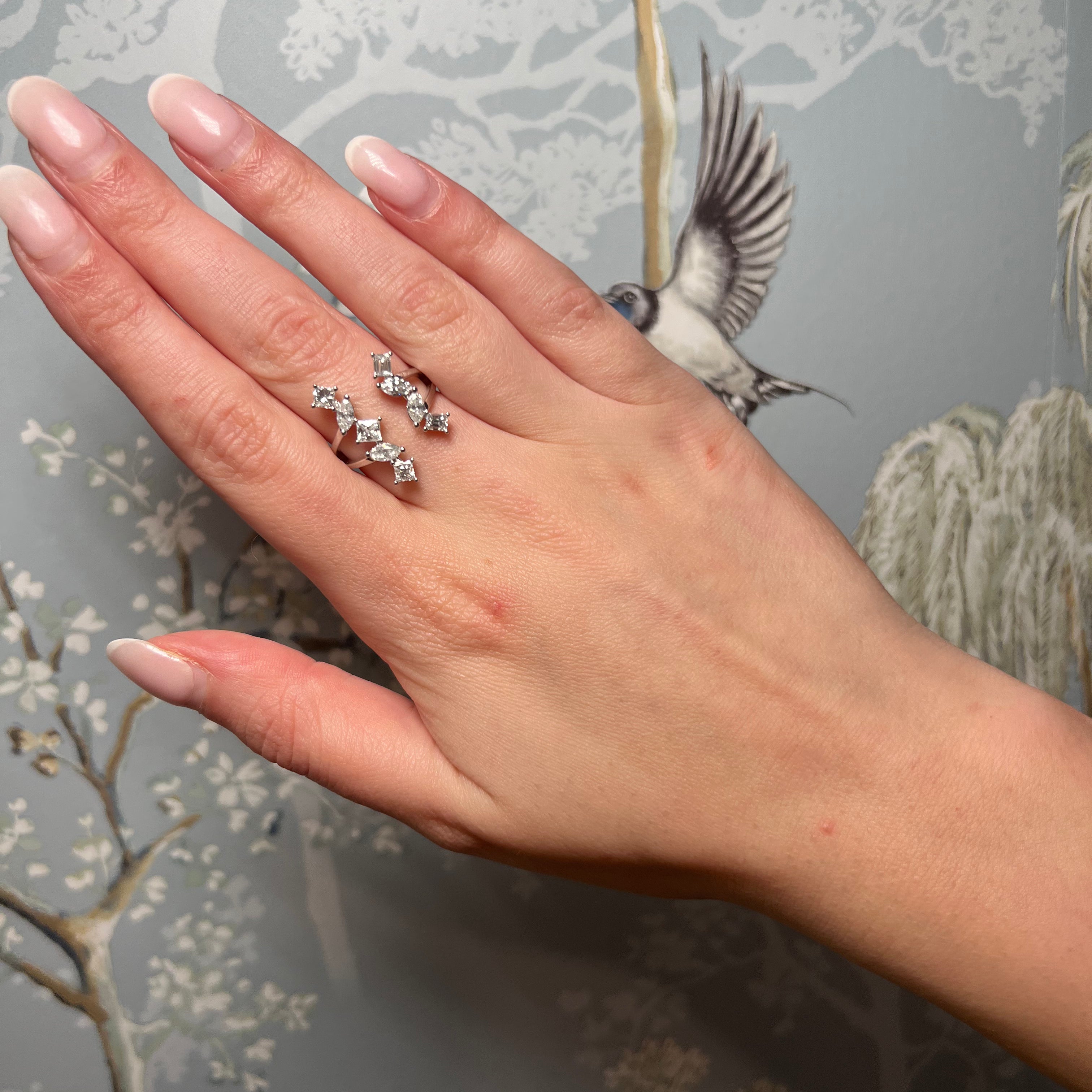 Multi Shape Diamond Ring