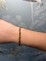 14k Yellow Gold Thick Link Bracelet