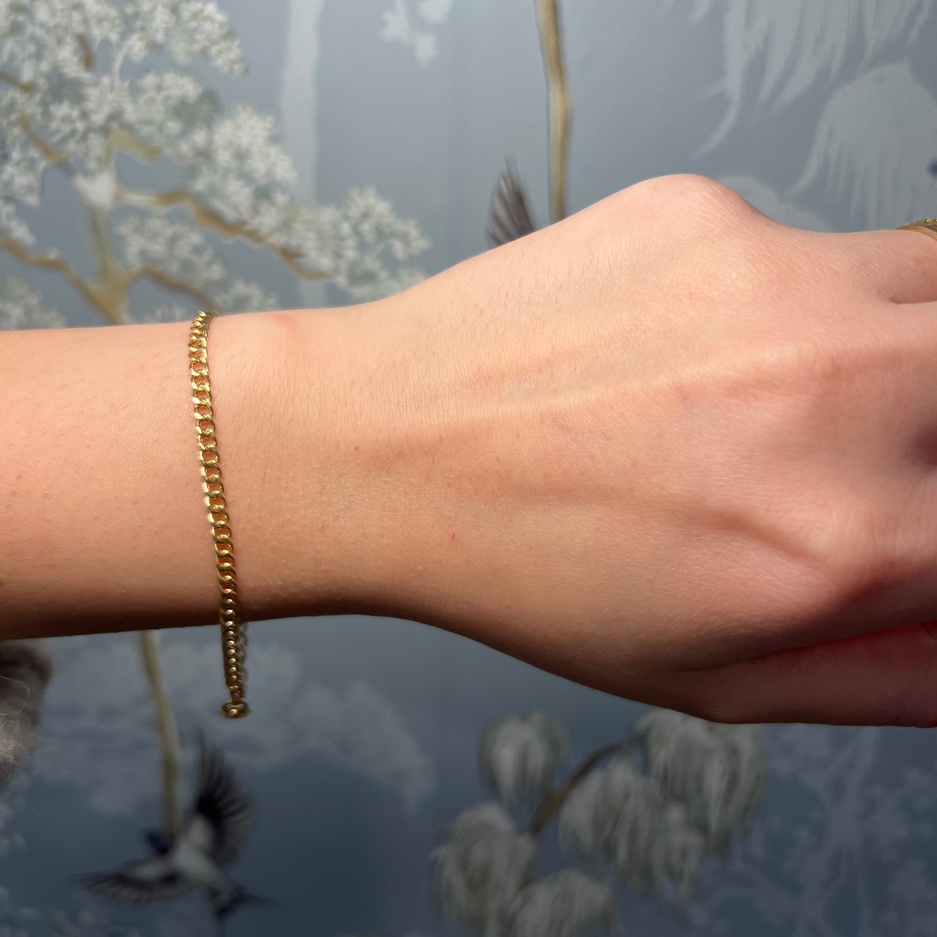 14k Yellow Gold Cuban Link Bracelet