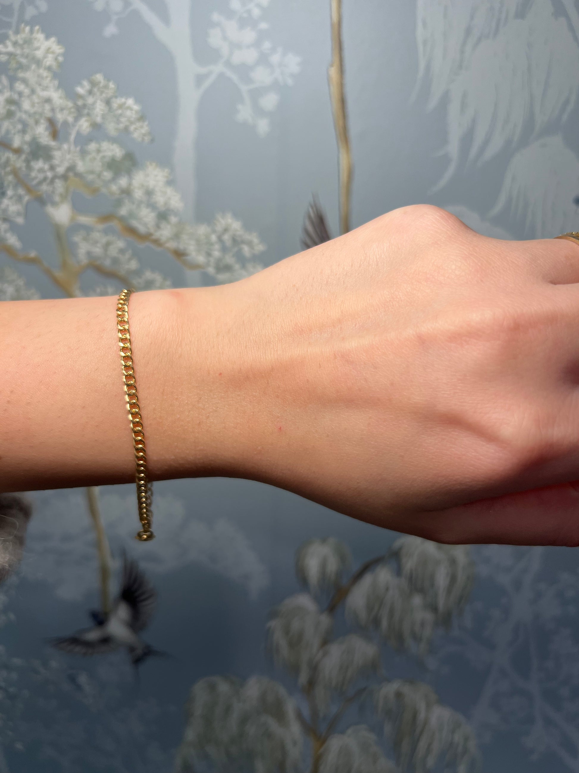 14k Yellow Gold Cuban Link Bracelet