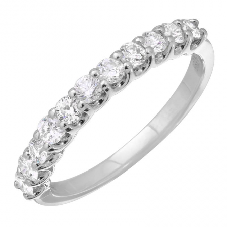 14k White Gold Diamond Ring
