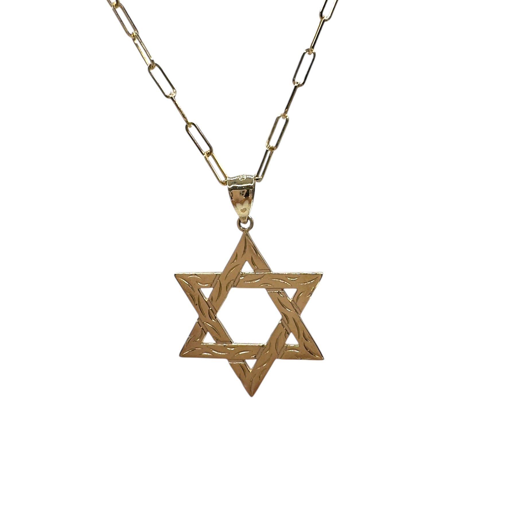14k Large Star of David Charm