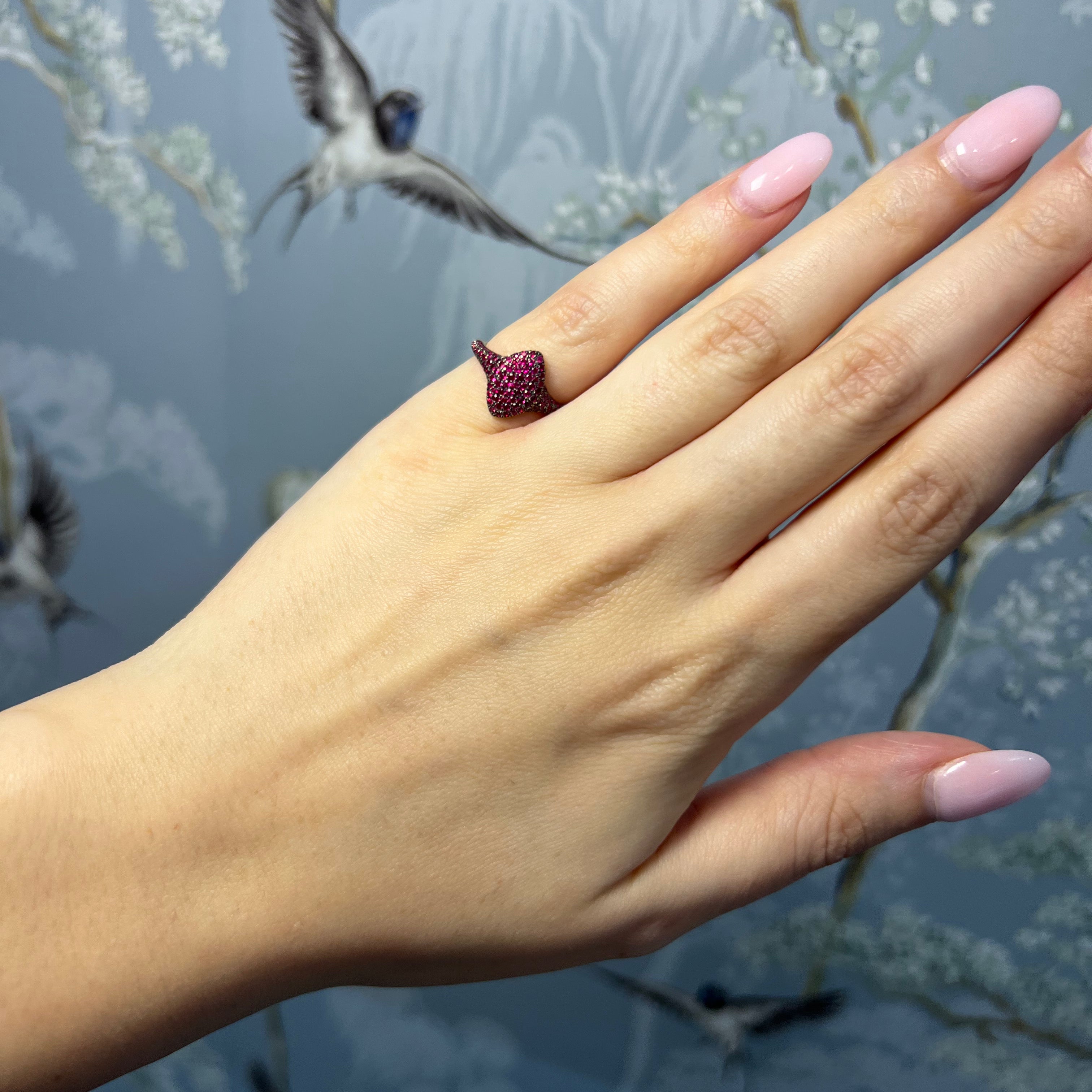 Ruby Pinky Signet Ring
