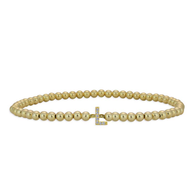 Initial Bracelet L