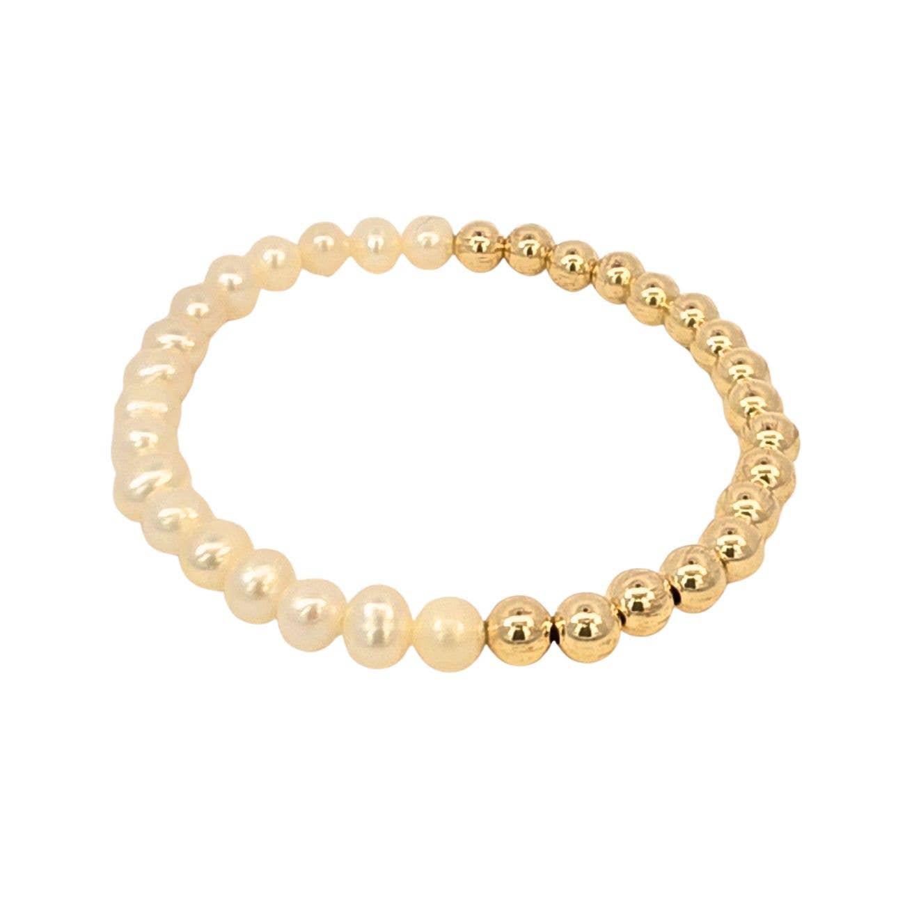5 mm Pearl Section Bracelet