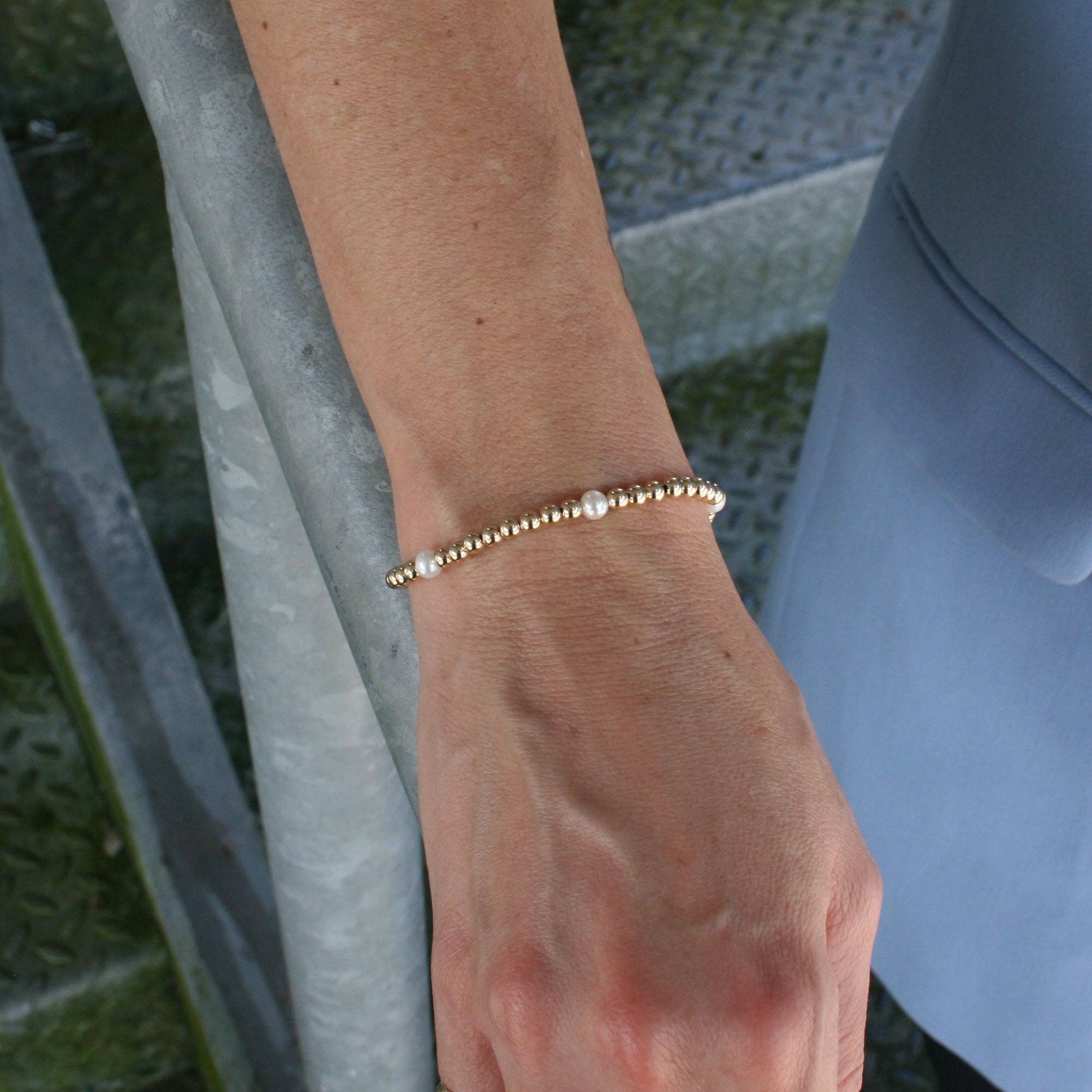 Pearls & Beads Bracelet