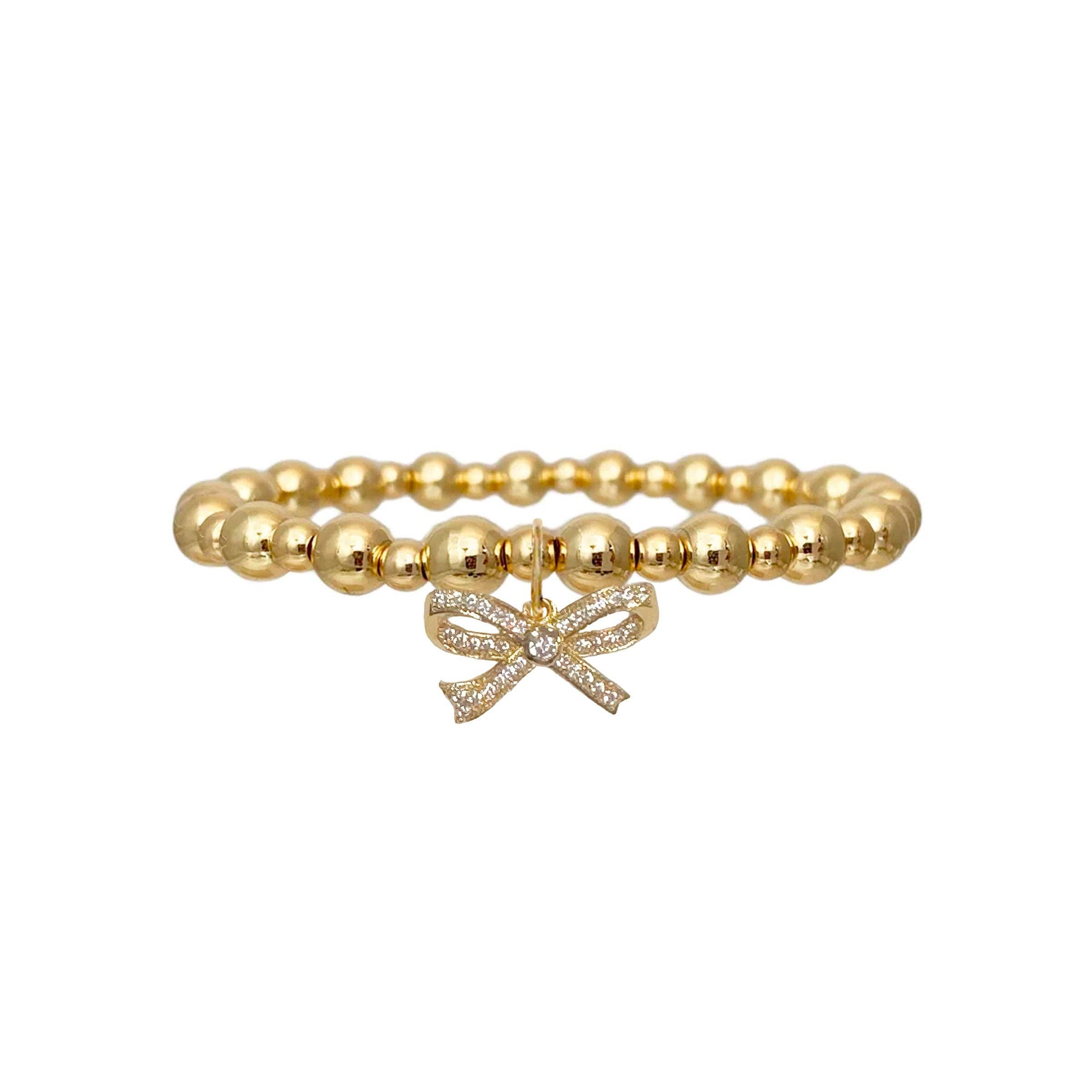 Bow Beaded Bracelet